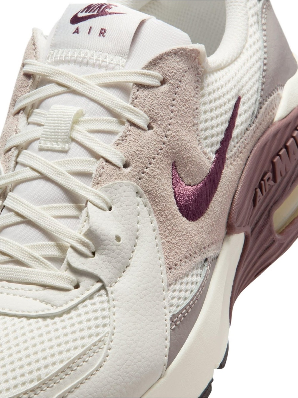 Nike Women’s Sneakers - Cream & Dusty Pink